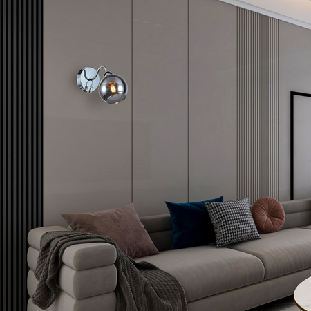 Milagro Kinkiet Connor 1xE27 MLP0872 CHROM