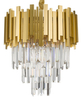 Lampa wisząca Luces Exclusivas CAMPANA LE42286 złoty