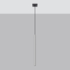 Sollux Lighting Lampa wisząca PASTELO 1 czarna SL.0469