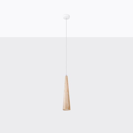 Sollux Lighting Lampa wisząca SULA 3P naturalne drewno SL.1101