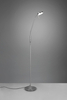 Lampa podłogowa Trio 423310107 srebrny