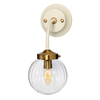 Kinkiet Elstead Lighting Cosmos beżowy/złoty DL-COSMOS1