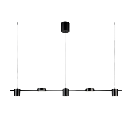 Lampa wisząca Abigali Glichio 35W 120cm liniowa nowoczesna czarna