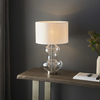 Lampa stołowa Endon Lighting Kelda Shaped 102676 nikiel