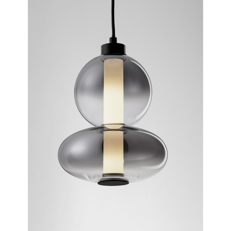 Lampa wisząca Luces Exclusivas LE44220 czarny, szary i odcienie szarości