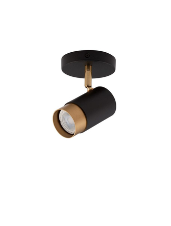 Reflektor Luces Exclusivas CAYES czarny/złoty LE42612