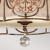 Lampa sufitowa Elstead Lighting Marcella brąz FE-MARCELLA-SF