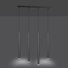 Lampa wisząca SELTER 4 BLACK Emibig 552/4 czarny