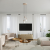 Sollux Lighting Lampa wisząca HALO 3P taupe SL.1745