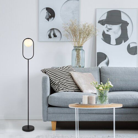 Lampa podłogowa Rabalux Ghita 74029 czarny