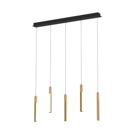 Lampa wisząca ELIOT Zuma Line MD4768-5-3BMT czarny