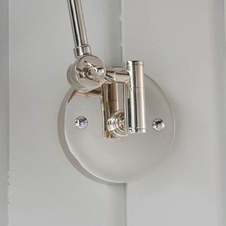 Kinkiet Endon Lighting Lehal 93431 nikiel