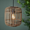 Lampa wisząca Endon Lighting Mathias 101777 drewniany