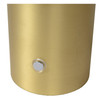 Lampa stołowa Lucide TIMON 05539/01/02 biały/złoty