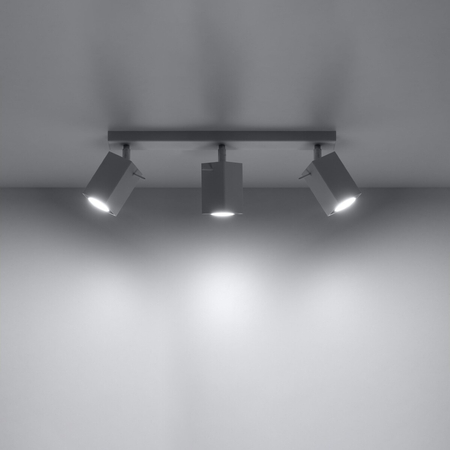 Sollux Lighting Plafon MERIDA 3 czarny SL.0101