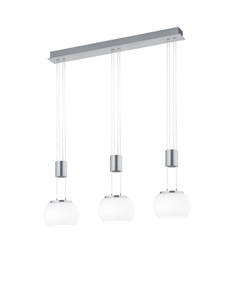 Lampa wisząca Trio 342010307 srebrny