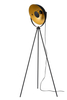Lampa podłogowa Lucide ALVARO 05730/01/30 czarny/złoty