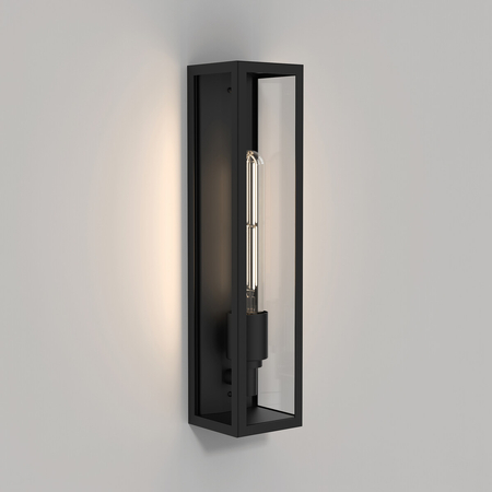 Kinkiet zewnętrzny Astro Harvard Wall 1402017 Czarny z Teksturą