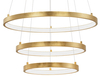 Lampa wisząca Luces Exclusivas NUEVE LE41709 złoty