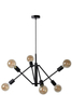 Lampa wisząca Lucide LESTER 21424/06/30 czarny