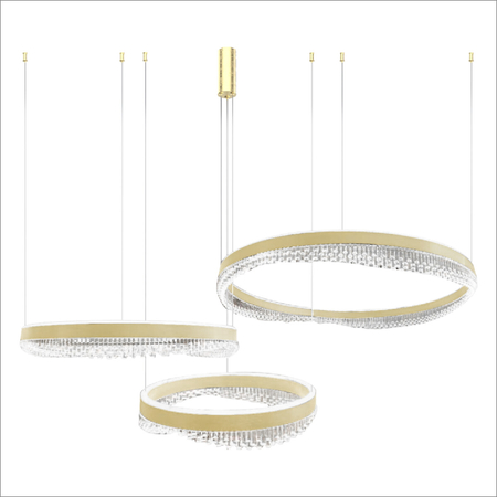 Milagro Lampa wisząca PRECIOSA 158W LED ML1001 ZŁOTY