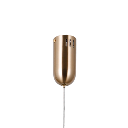 Lampa wisząca Italux Rastia PND-34361-M-HBR-AMB złoty