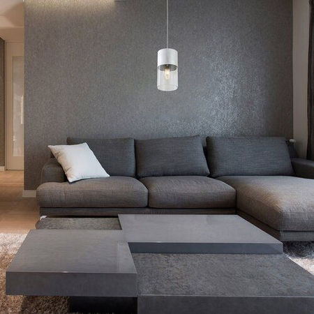 Lampa wisząca Rabalux Zelkova 3154 szczotkowane aluminium