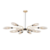 Lampa wisząca Maytoni MOD012CL-12G Ventura - Matowe złoto