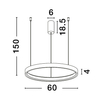 Lampa wisząca Luces Exclusivas LE44322 brązowy i odcienie brązu