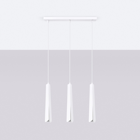 Sollux Lighting Lampa wisząca PRYSM 3L biała SL.1399