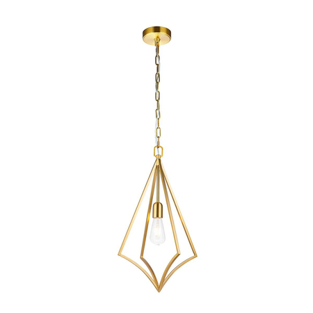 Lampa wisząca Elstead Lighting Nico mosiądz FE-NICO-P-M-BB