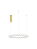Lampa wisząca Luces Exclusivas MOCA złoty LE42748