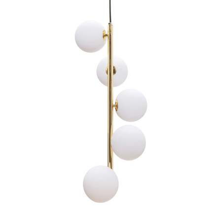 Lampa wisząca Zuma Line Ali 5648 biały/złoty