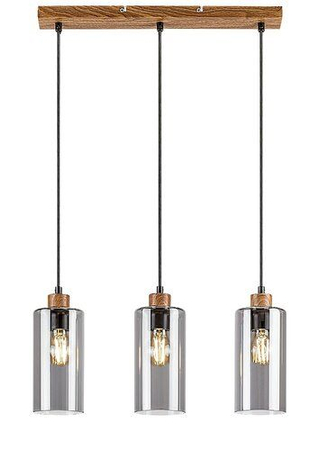 Lampa wisząca Rabalux Tanno 72123 dąb