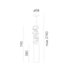 Lampa wisząca Artemide DOI4600A16 Decompose Light