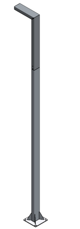 ASKER POLE PRO 5200 BLACK LED 19,5W 3000K 350CM