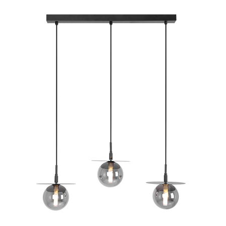 Lampa wisząca Kaja FERMI K-5384 czarny, grafitowy