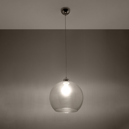 Sollux Lighting Lampa wisząca BALL transparentny SL.0248