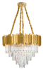 Lampa wisząca Luces Exclusivas CAMPANA LE42288 złoty