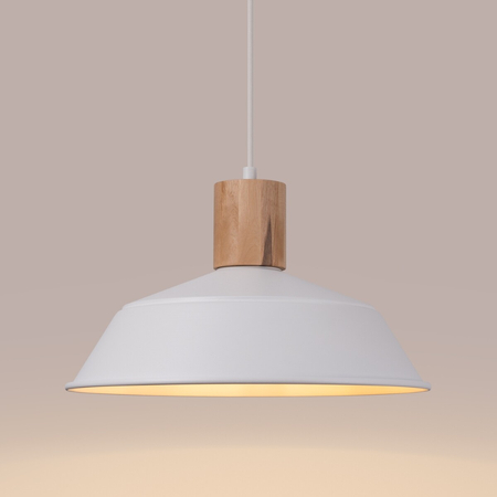 Sollux Lighting Lampa wisząca FANO biała SL.1321