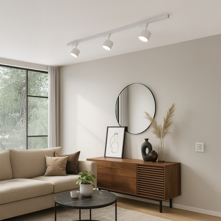 Milagro Oprawa Cyklop Track Biały 1xGx53 3-Obwodowy ML2130 BIAŁY