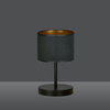 Lampa stołowa HILDE LN1 BL BLACK Emibig 1054/LN1 czarny