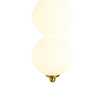 Lampa wisząca Abigali Pontti5 15W złoty/mleczne kule