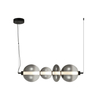 Lampa wisząca Italux Sonte PND-24352-36W-BK-SG Czarny mat