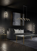 Lampa podłogowa Trio 441810208 złoty