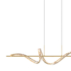 Lampa wisząca Zuma Line MD3170-1-3GT ATHESA LAMPA WISZĄCA ZŁOTA/GOLD