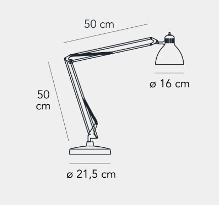 Lampa stołowa Fontana Arte F810010200BIWL Naska