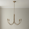Lampa wisząca Endon Lighting Santiago 112152 mosiądz