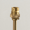 Kinkiet Endon Lighting Dome T Bar 115070 mosiądz
