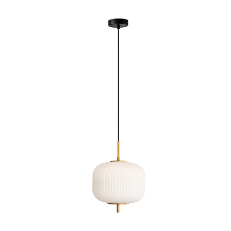 Lampa wisząca Italux Olmeto PND-28798A-1-GD-WH Złoty